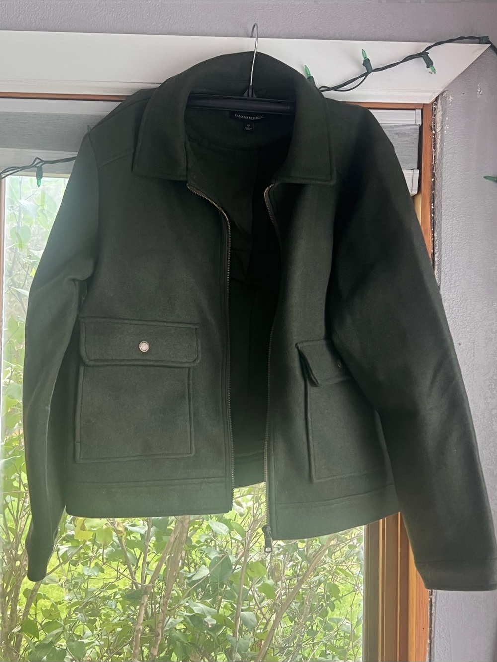 Banana Republic Dark Olive Green Jacket